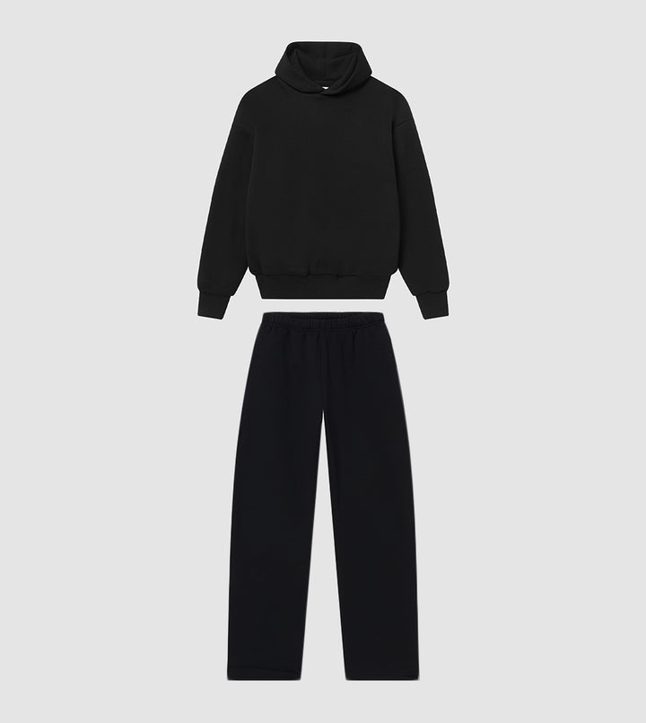 Armor Hoodie Tracksuit Black