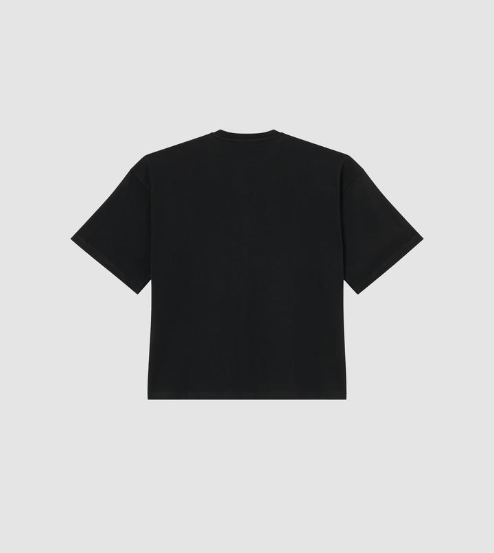 Cropped Tee Black