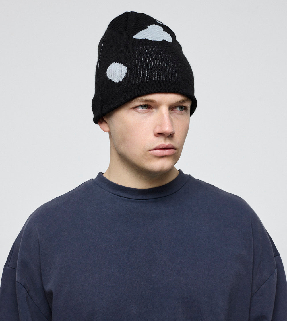 Graphic Beanie Black