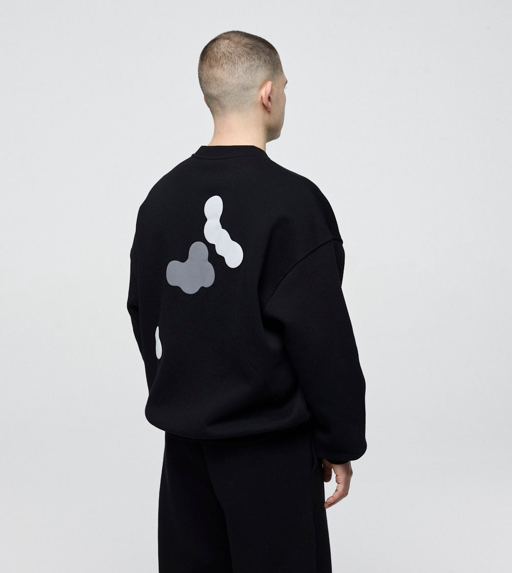 Graphic Crewneck Black