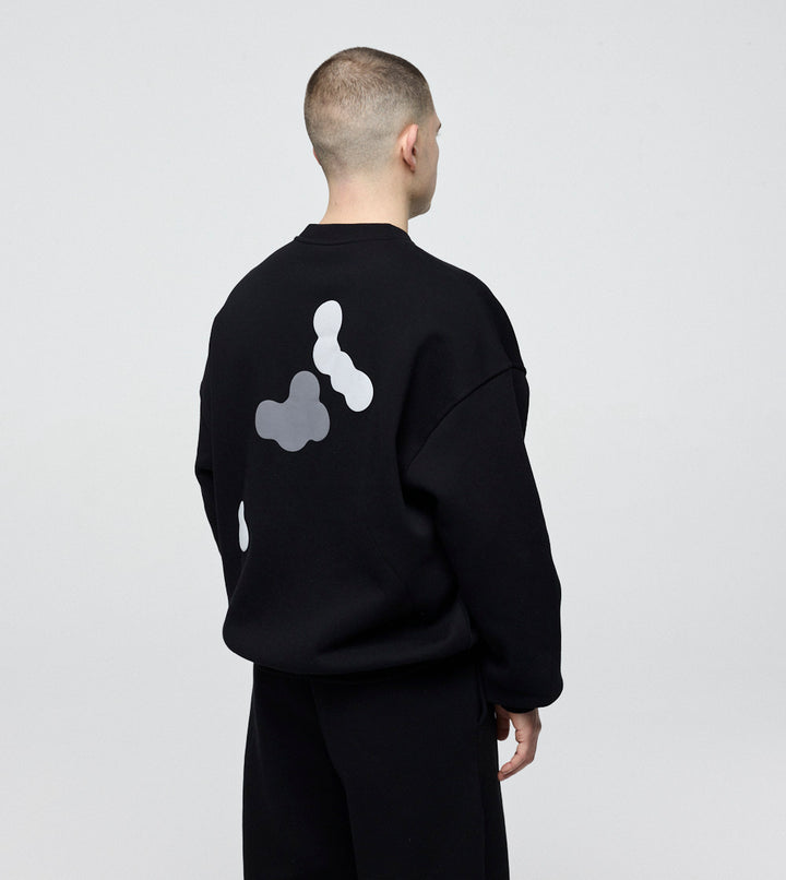 Graphic Crewneck Black