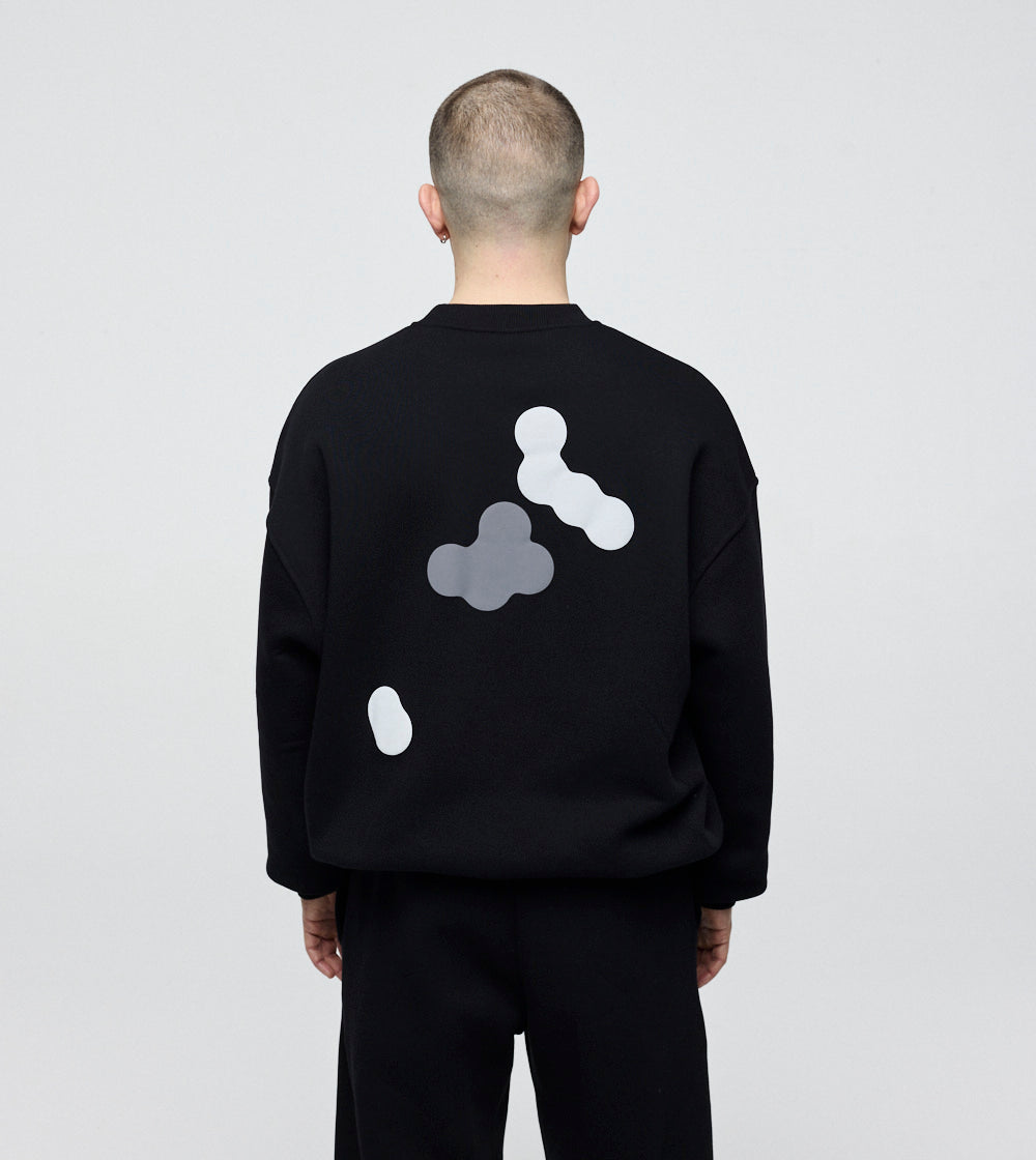 Graphic Crewneck Black