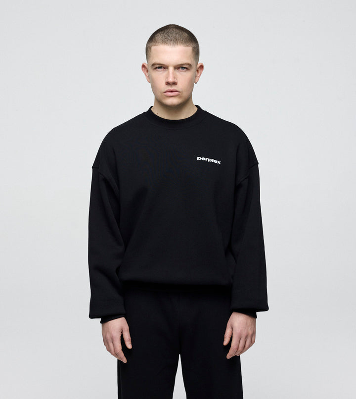 Graphic Crewneck Black