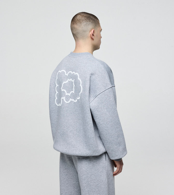 Graphic Crewneck Smoke