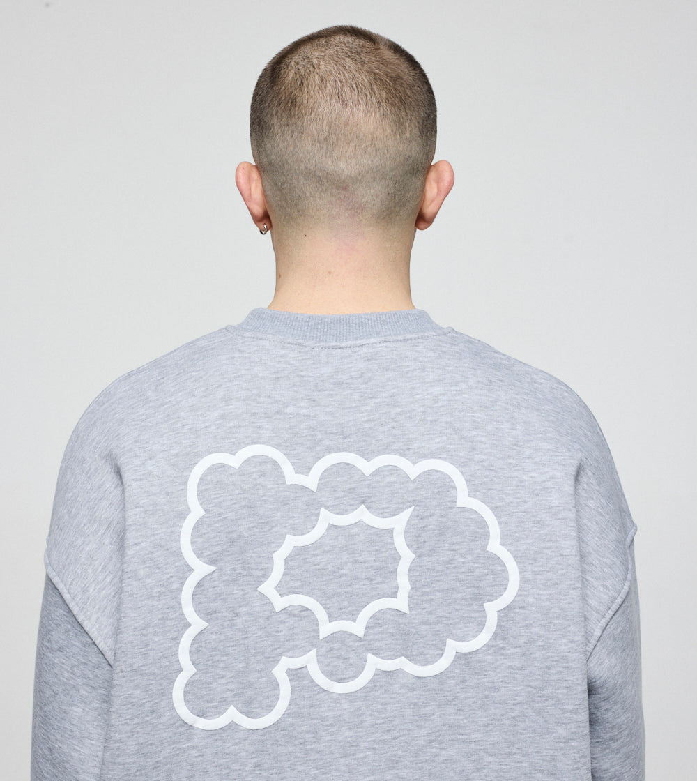 Graphic Crewneck Smoke