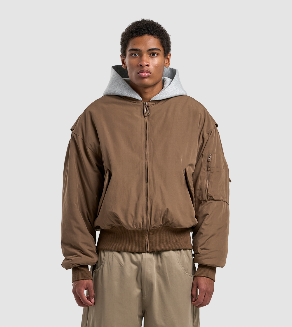 Hooded Bomber Clay
