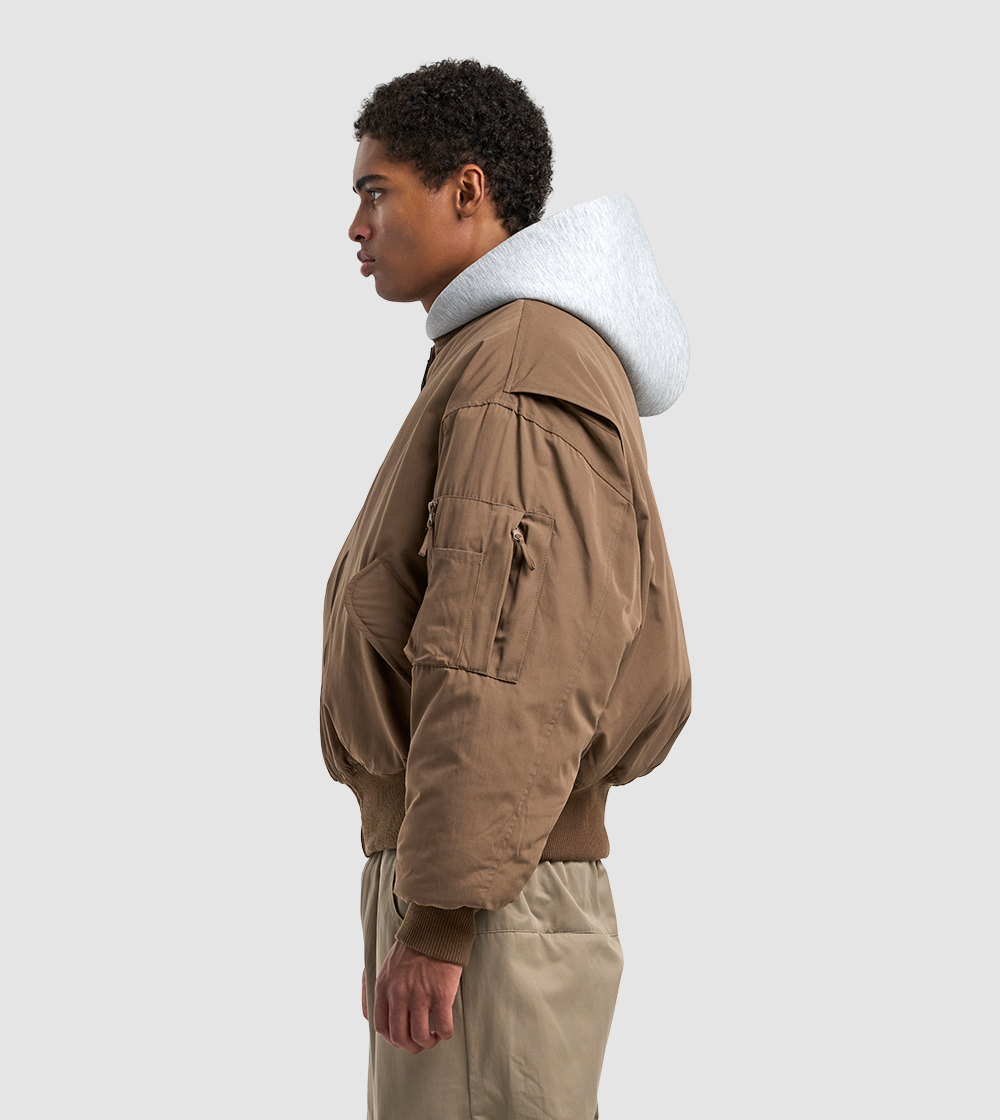 Hooded Bomber Clay