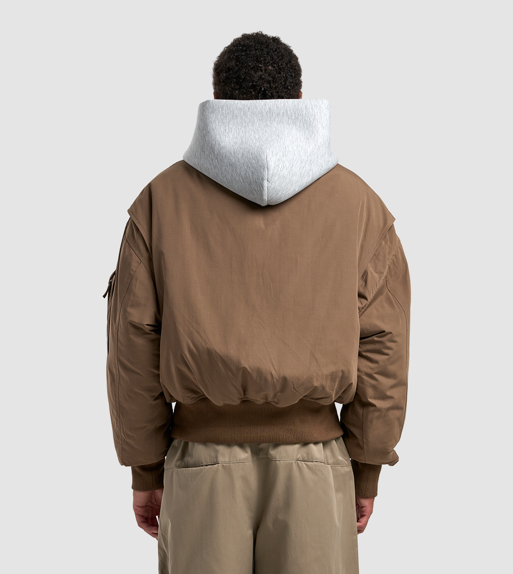 Hooded Bomber Clay