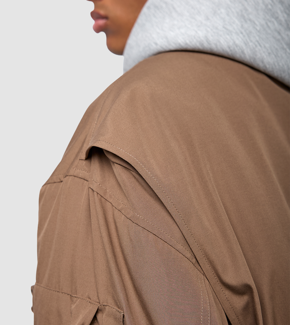 Hooded Bomber Clay