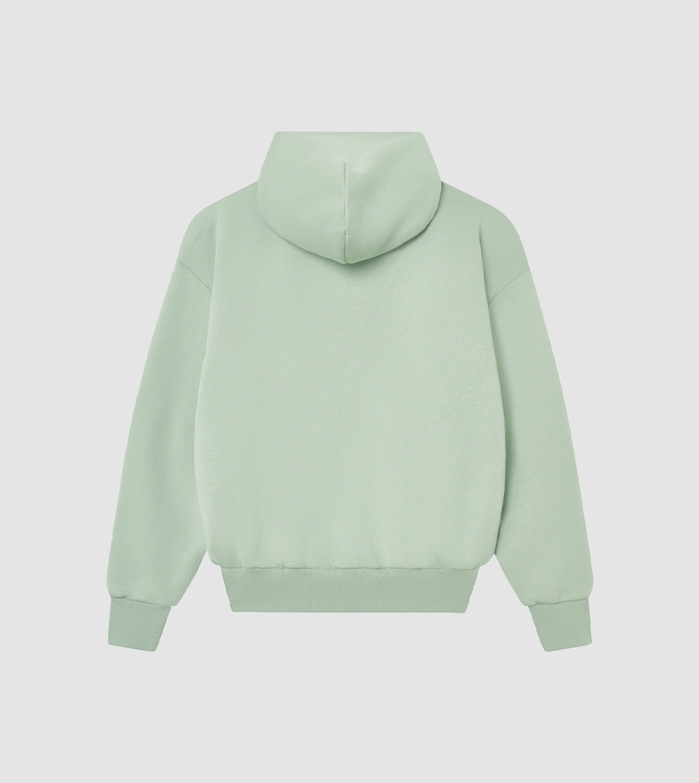 Moss Zip Hoodie