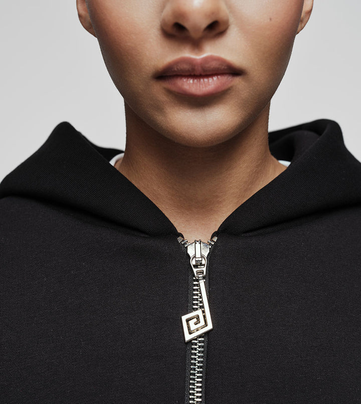 Black Zip Hoodie
