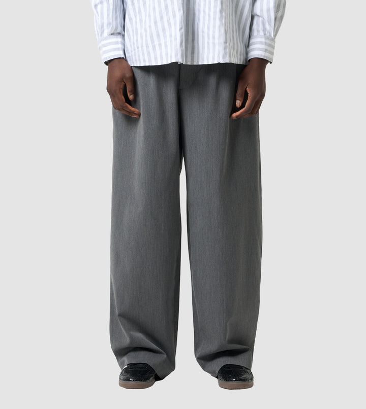 Pleated Pants Grey