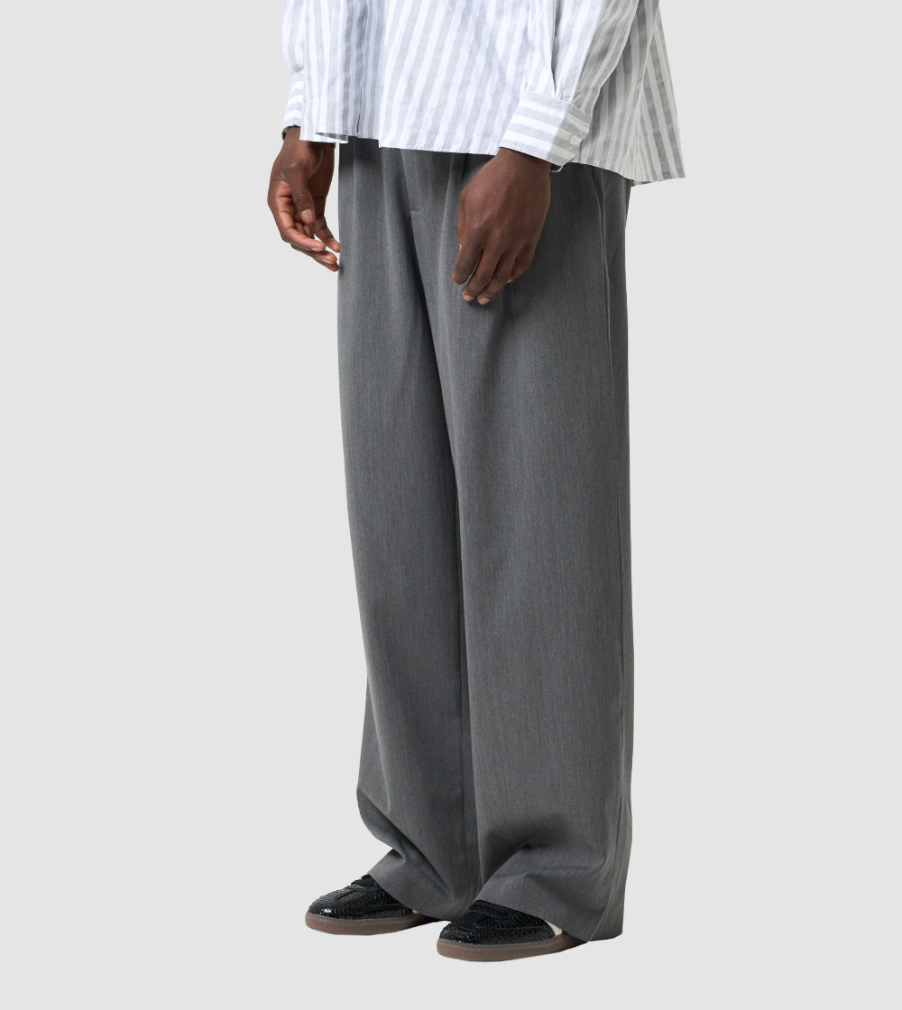 Pleated Pants Grey