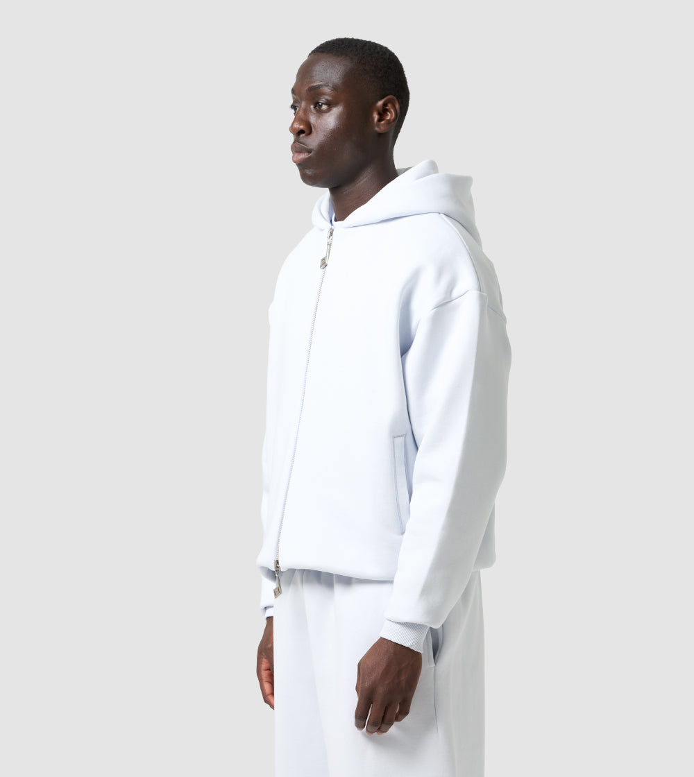 Two-Way Zip Hoodie Ice