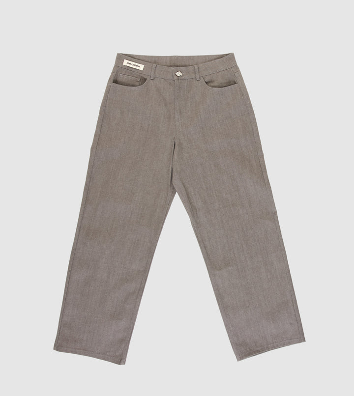 Japanese Raw Denim Brown