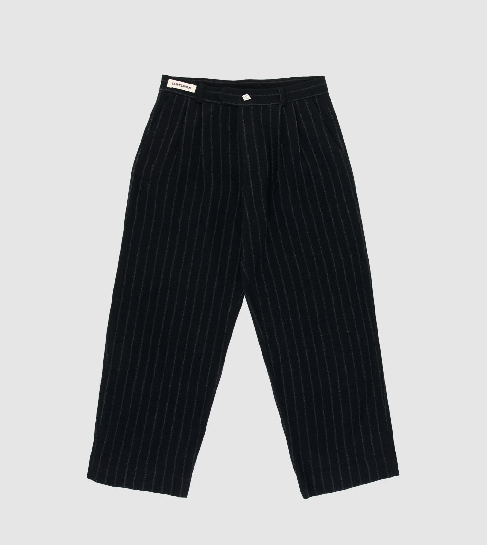Striped Wool Pants