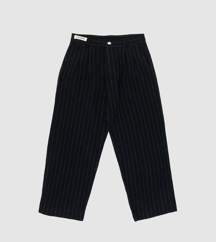 Striped Wool Pants
