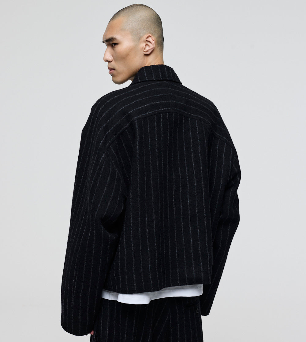 Striped Wool Jacket