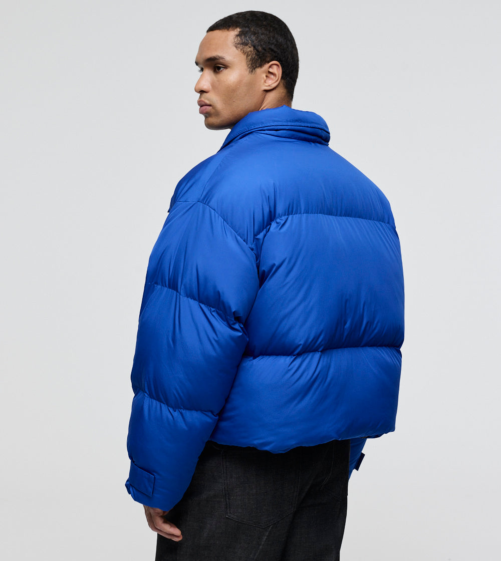 Armor Puffer Jacket Blue