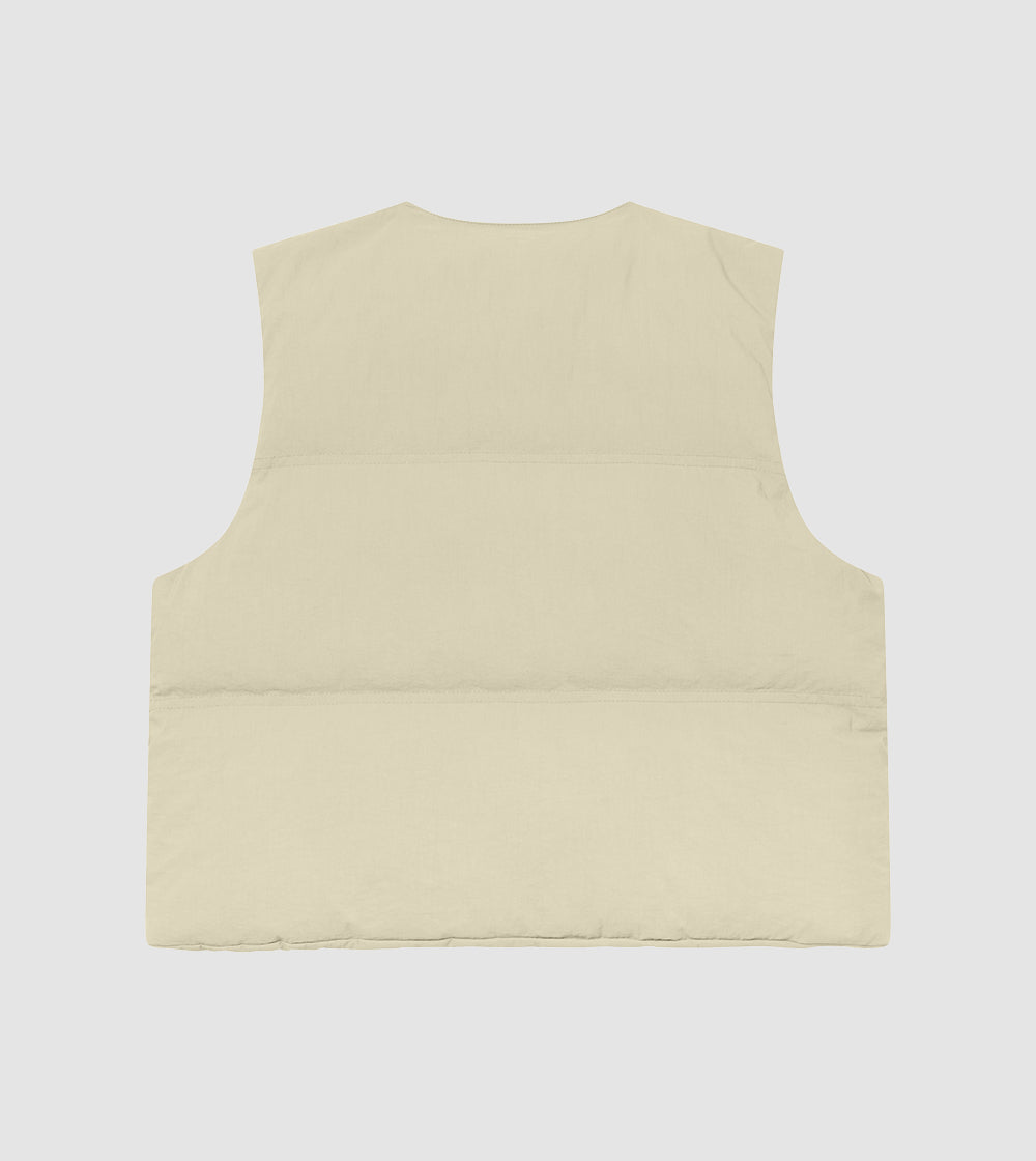 Puffer Vest Sand