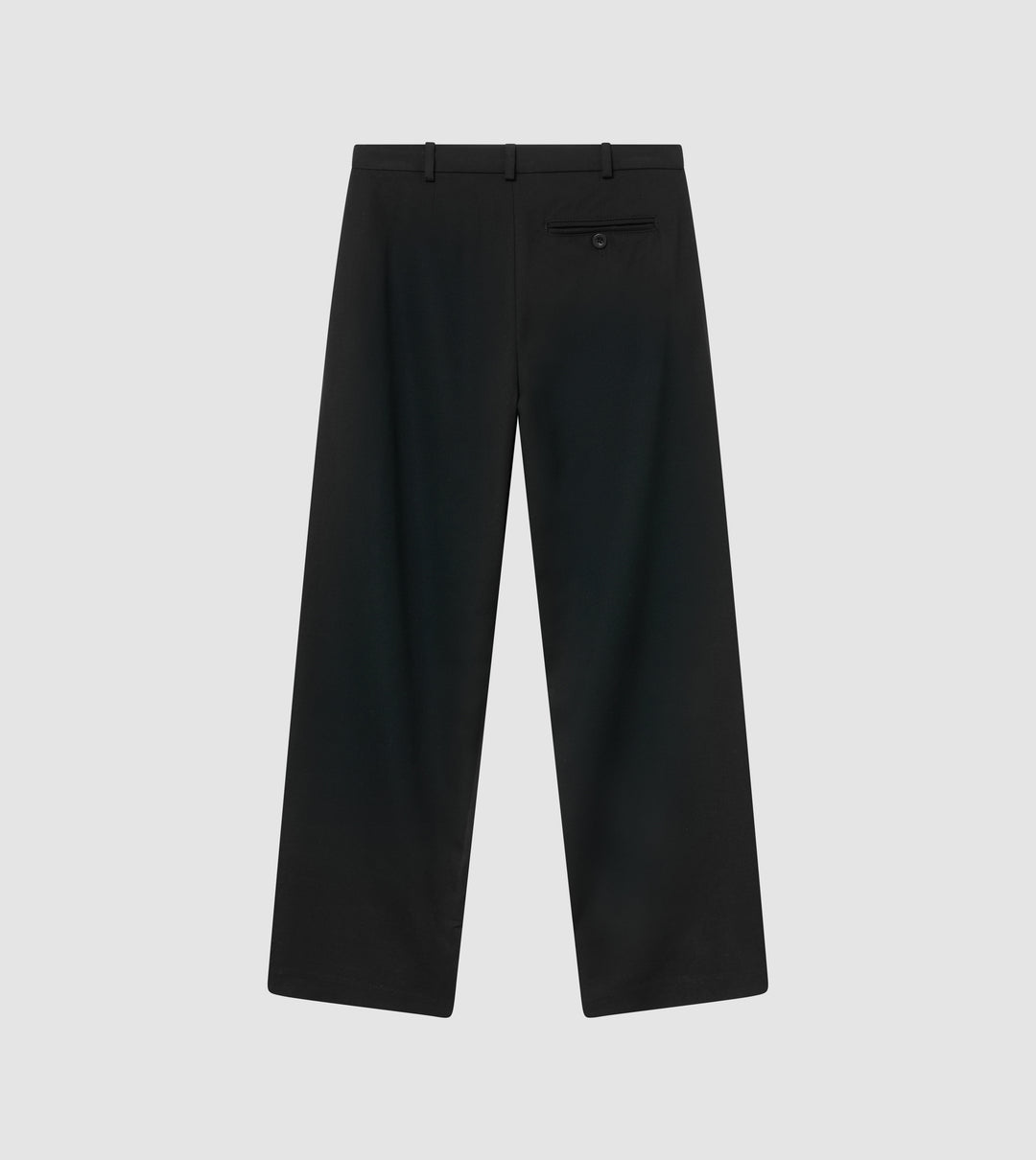 Pleated Pants Black