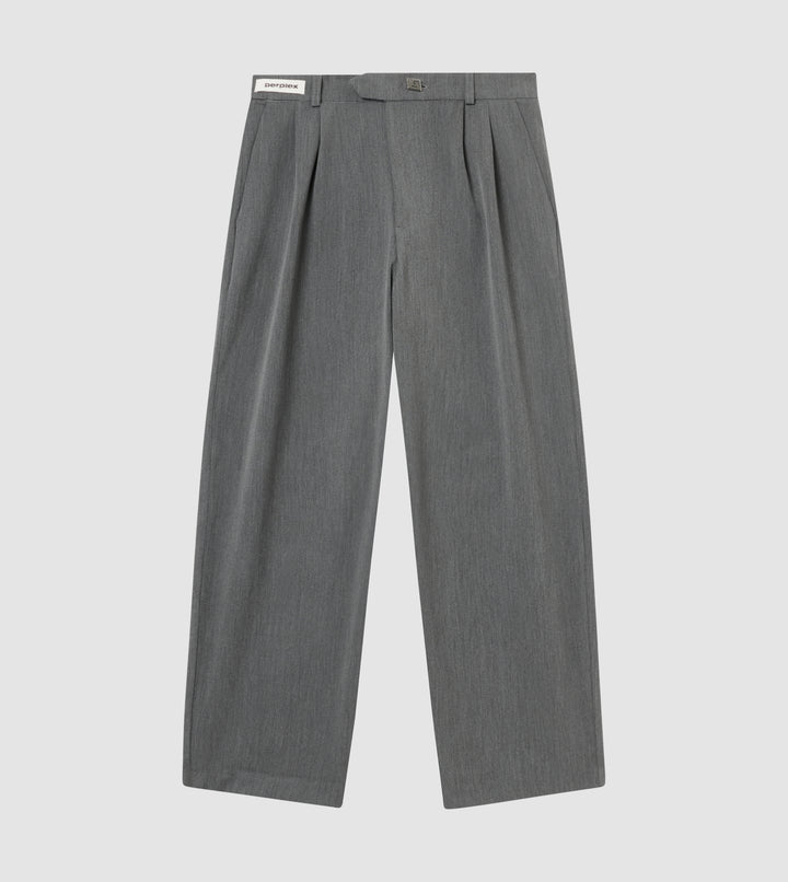 Pleated Pants Grey